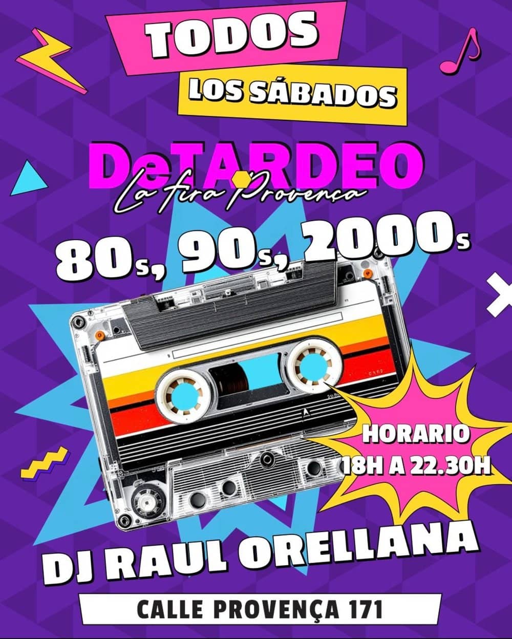 Detardeo La Fira Provença 80s 90s 00s poster