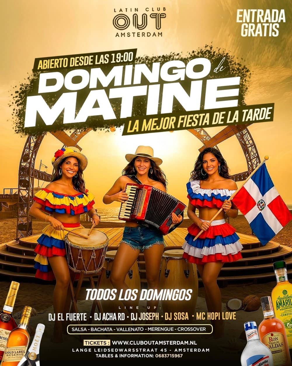 Domingo Matine open from 7 Pm poster