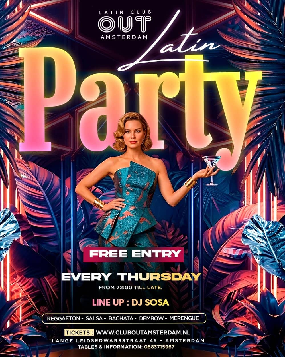 Latin Party poster