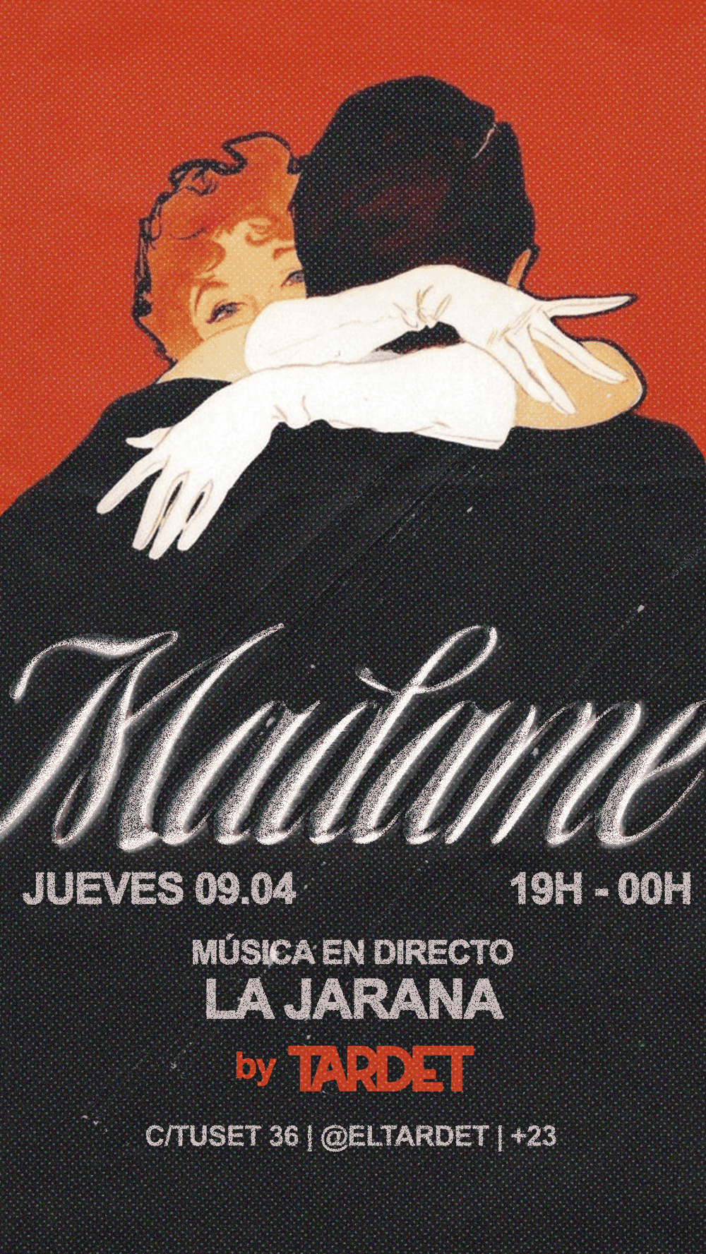 Jueves - Afterwork Madame poster