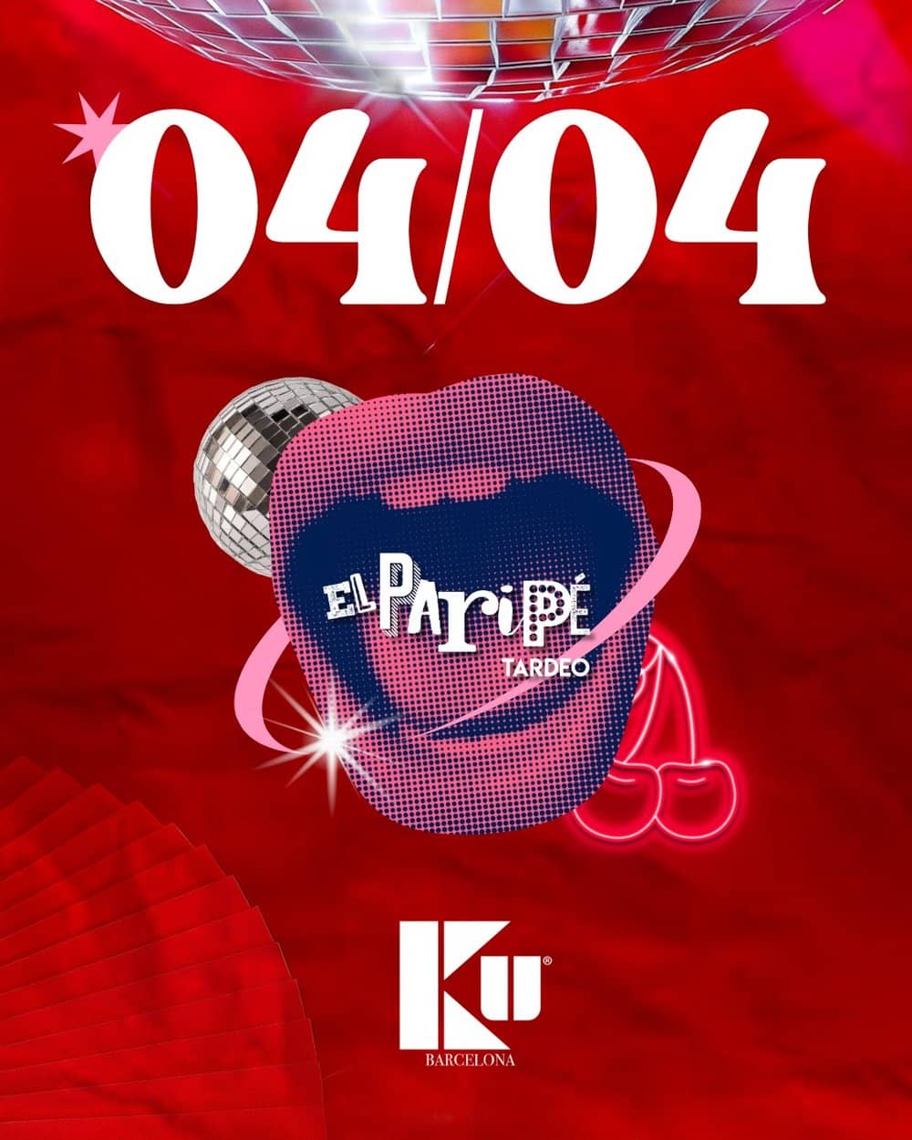 Paripé x Ku Barcelona 💃🏼 poster