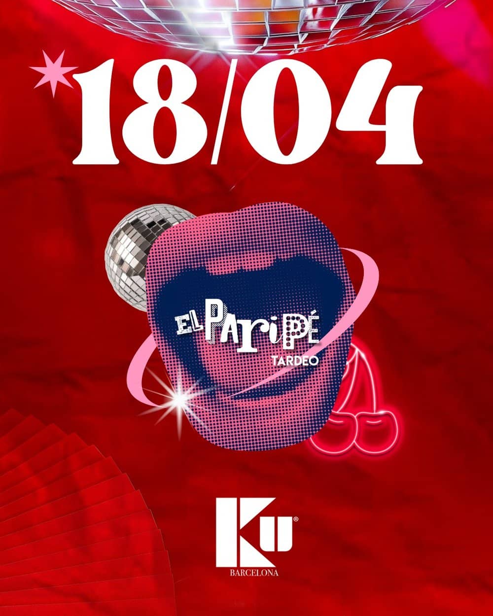 Paripé x Ku Barcelona 💃🏼 poster