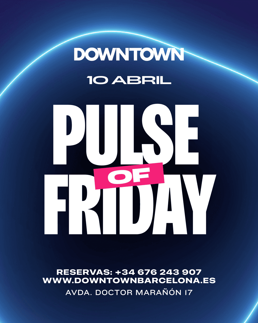 Pulse Of Friday - Downtown poster