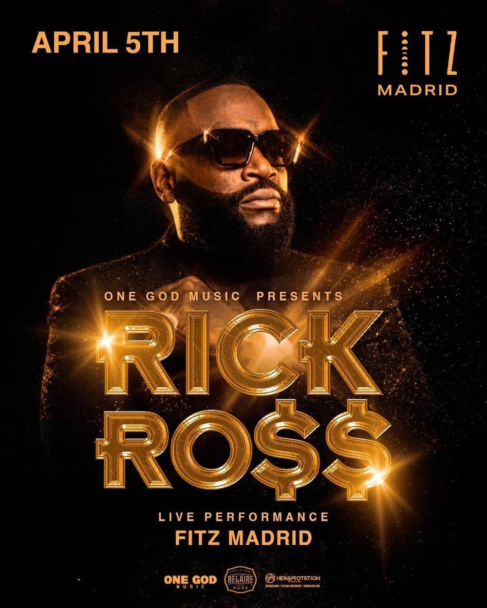 Rick Ross x Fitz poster