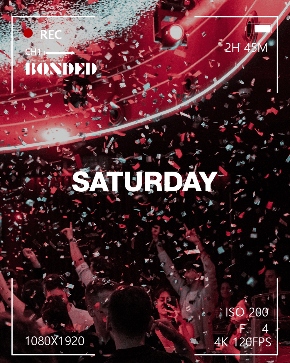 Sábado Bonded Club poster