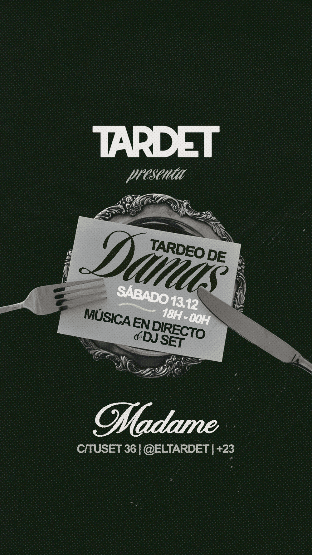 Sábado - Tardeo en Madame Tuset poster