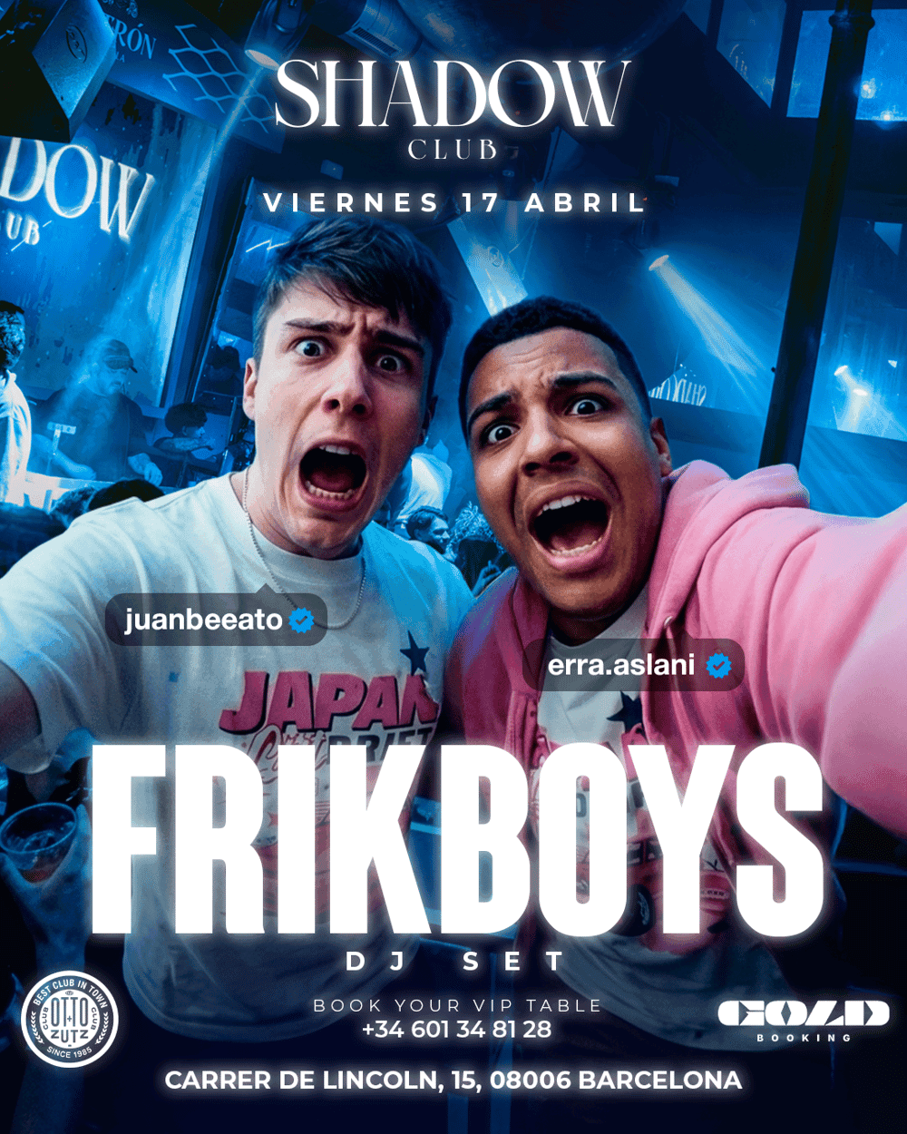 Juan Beato & Erra Frikboys poster