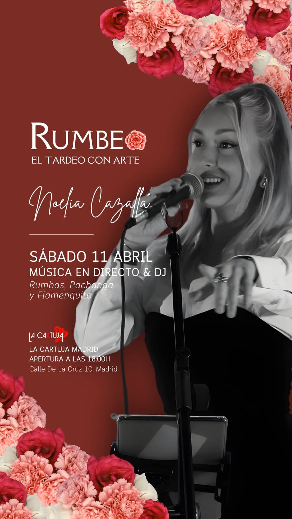 Tardeo Rumbeo Actuación Noelia Cazalla poster