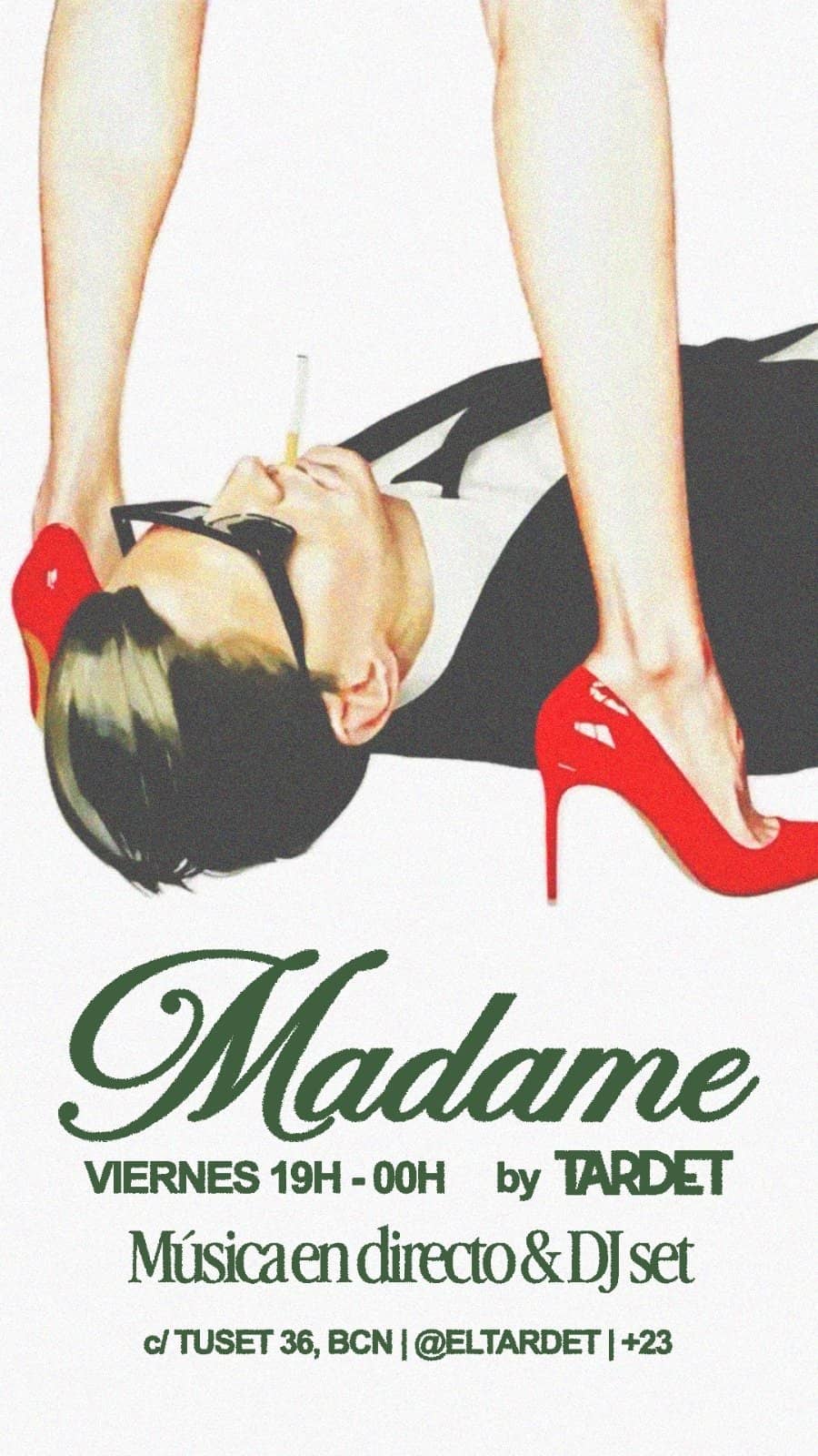 Viernes - Tardeo en Madame Tuset poster