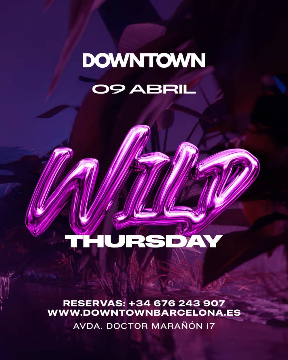 Wild Thursday - Downtown poster