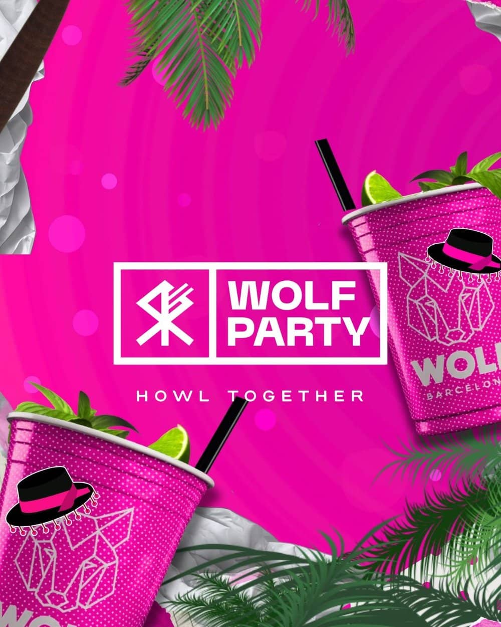 Wolf Party 🎉 - ¡Ya es Sábado! #FeriaDeAbril poster